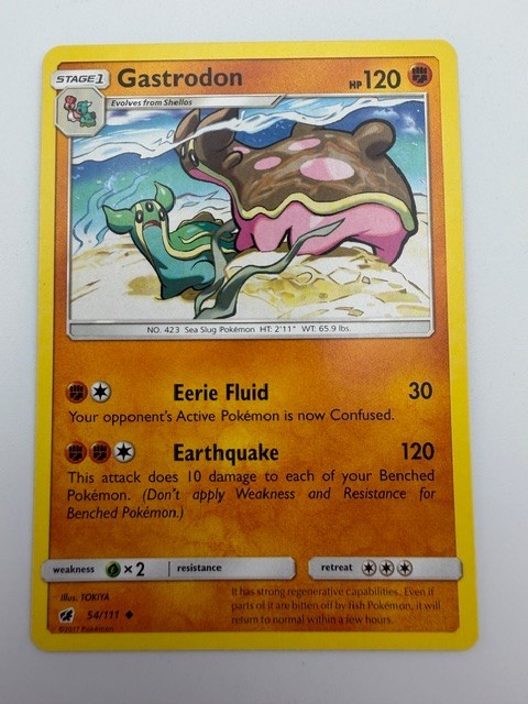 #54/111 Gastrodon Normal Uncommon - Pokémon Crimson Invasion English NM