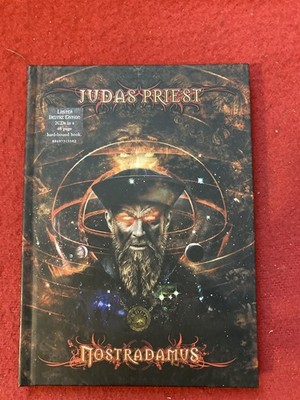 JUDAS PRIEST NOSTRADAMUS 2 CD DELUXE BOOK EDITION 2008 NICE CONDITION FREE POST