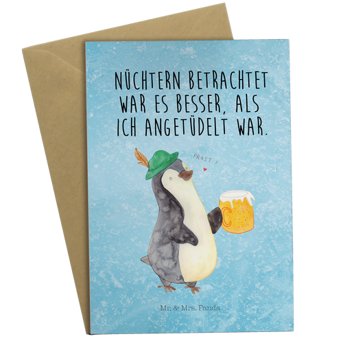 3D Grußkarte "Pinguin" Online Kaufen | Der Kartenmacher