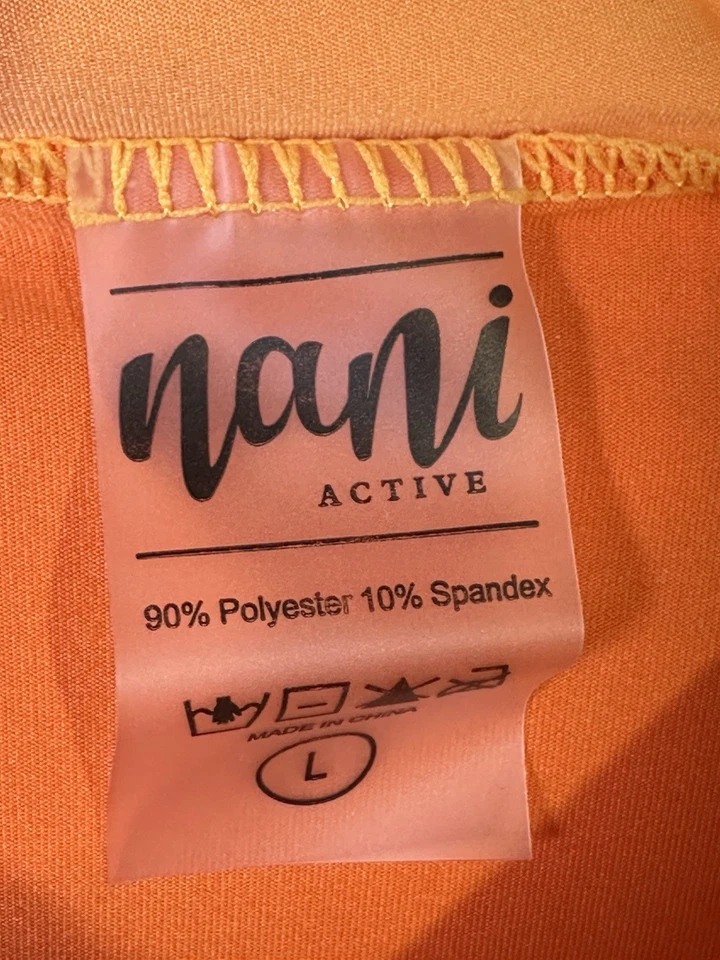 NANI Sunshade Hoodie Top Colorful Beach Women's Size Large - Image 3 of 3