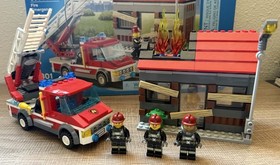 LEGO 60003 City: Fire Emergency 100% Complete + Box EUC!!