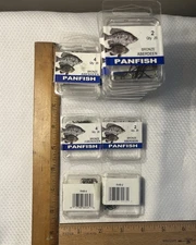 Lot Of 15 (20 Pack) Bronze Aberdeen Panfish Hooks (10-Size 2) (5-Size 4)