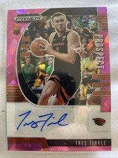 2020-21 Panini Prizm Draft Picks Prospect #77 Tres Tinkle Auto RC Rookie OSU🔥🏀