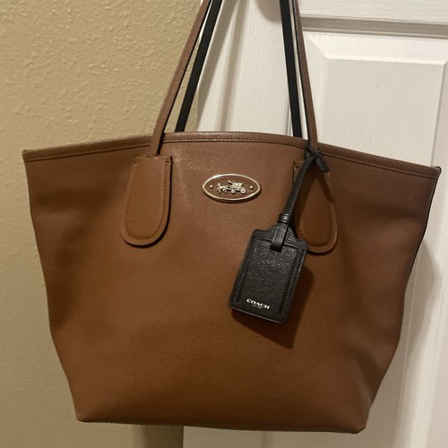Coach F1482 Handtasche Beuteltasche Schultertasche Logo Leder braun GV gebraucht 8e5cab998120291 - Bild 14 von 14