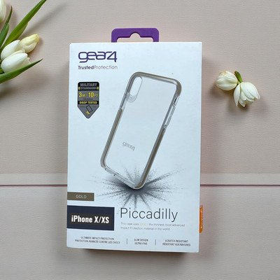Offizielle/Original GEAR4 (iPhone X/XS) Piccadilly Hülle Stoßfest Handy Backcover