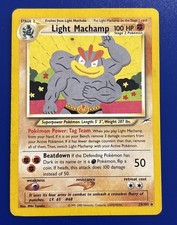 Light Machamp 25/105 Neo Destiny Unlimited Regular Rare on eBay