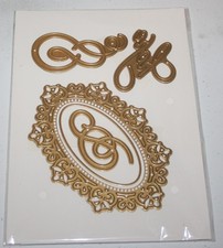 Anna Griffin LAYERED LATTICE 3D EMBOSSING FOLDER DIES NEW