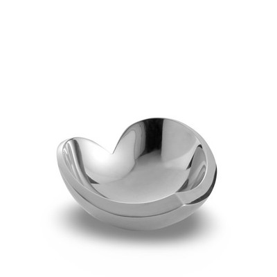 Love Bowl Mini Metal Heart Candy Bowl Valentine's Day Heart Mirror Decor