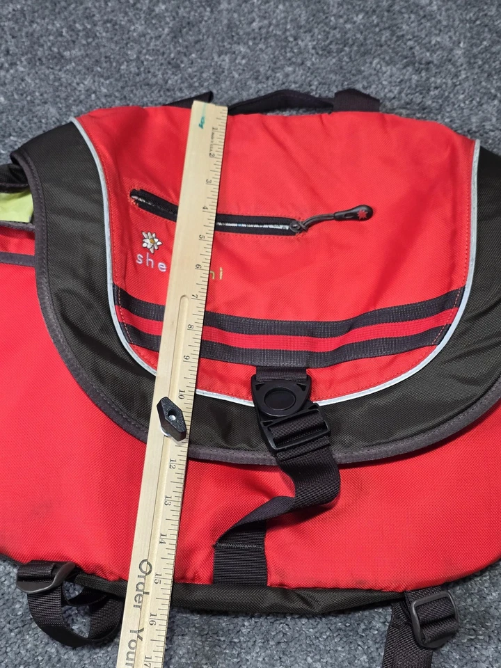 Sherpani Bolso Mensajero Rojo Marrón Bandolera Bolso de Hombro Yoga Mat Correas Foto 2 de 4