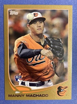 2013 Topps MANNY MACHADO Rookie RC Gold /2013 #270 - Orioles Padres
