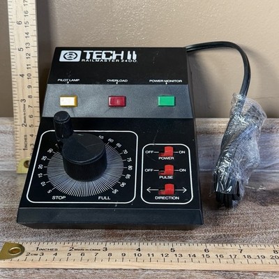 MRC Railmaster Tech II Model Train Railroad Controller Tested Works Transformer