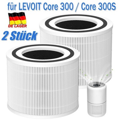 2x Ersatzfilter für Levoit Luftreiniger, 3 in 1 HEPA - Core 300-RF/Core 300s Neu