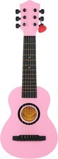 Kids 6 String Toy Guitar - Realistic Steel Strings - Beginner Practice First
