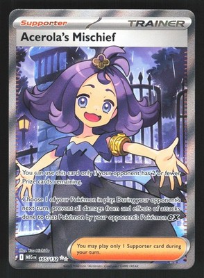 Acerola's Mischief ME01: Mega Evolution 165/132 NM