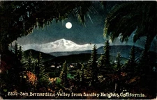 San Bernardino California CA : PANORAMIC SCENE d/24 BA8572