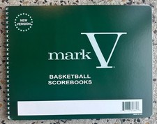 New Set Of 4 Mark V Basketball Scorebooks, New Version