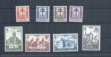 Belgium stamps.  1951 Ant-Tuberculosis funds MNH / MH SG 1381 - 1388  (AV002)