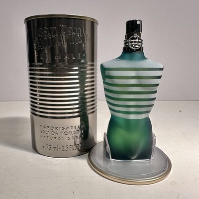 Vintage Jean Paul Gaultier Le Male EDT 2.5 Fl Oz  *1993-97* Paris RARE UNUSED