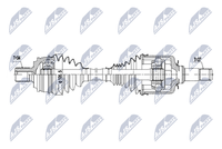 Antriebswelle Nty NPW-ME-214 FüR Mercedes Gle V167 Gls X167 350 Matic 167 921