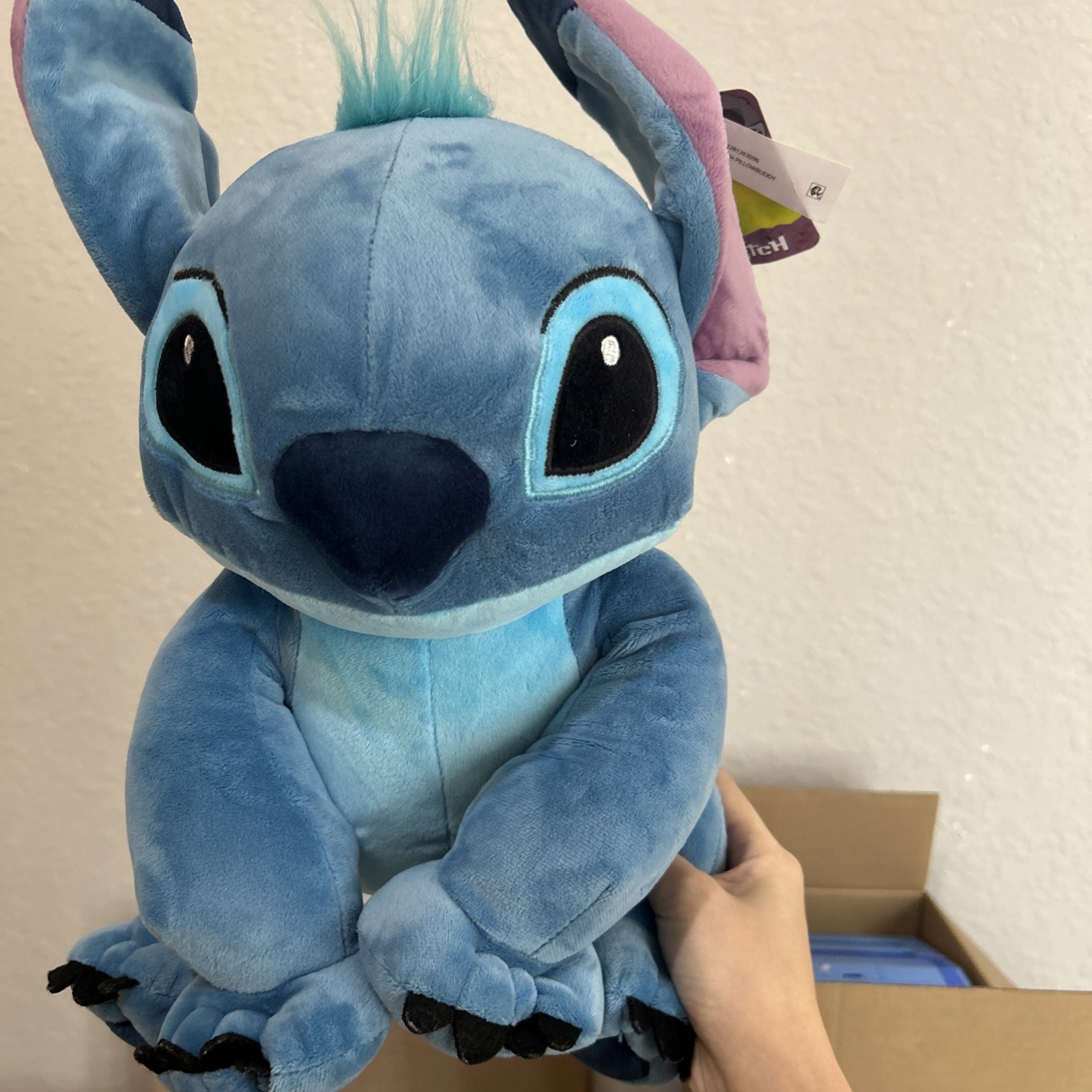 Disney Official Stitch Large Plush Toy Plushie Pillow Lilo and Stitch