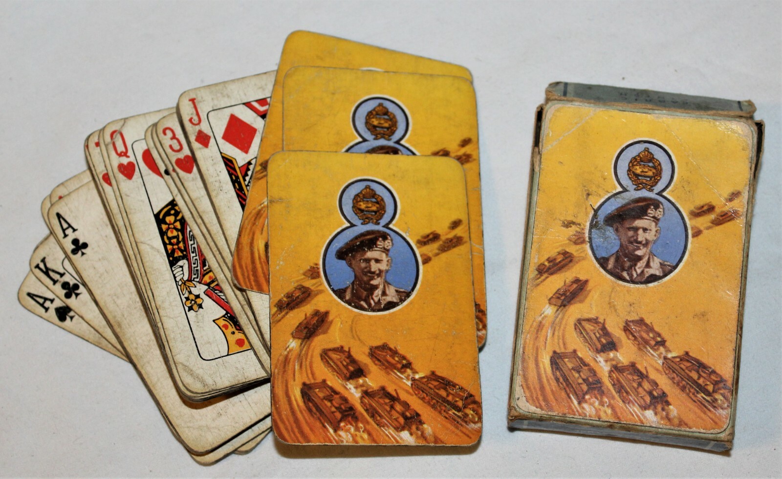 WW2 British Polish Military playing cards Monty N.Africa eBay