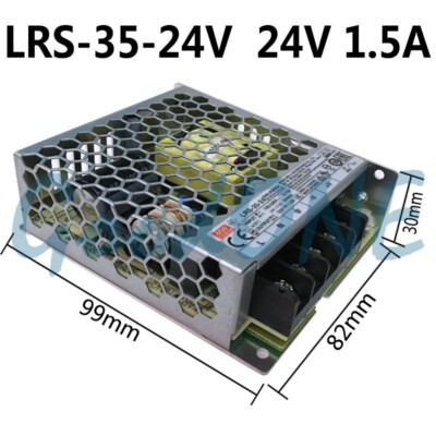1PCS New  MEAN WELL LRS-35-24 Switching Power Supply