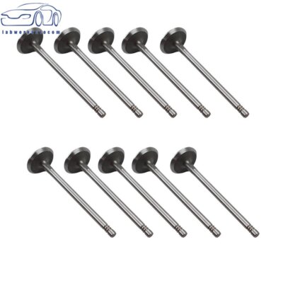 10 Intake Valves 6mm Stem Fit for Volvo C30/70 V50/70 S40/60/70/80 XC70 9454607