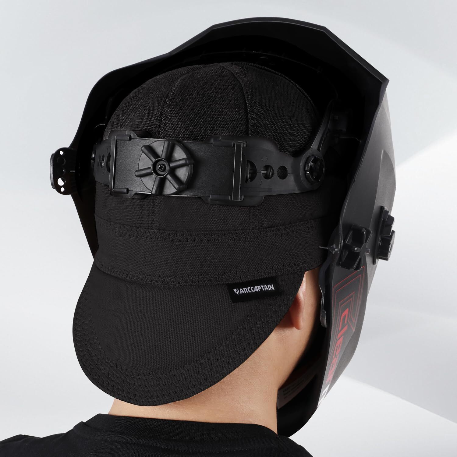 ARCCAPTAIN Reversible Welding Cap 8 Panel Protective Welders Cap 10 oz Fireproof