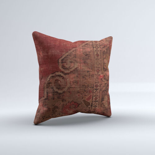 Funda de cojín alfombra, funda de almohada 40x40 cm Kilim turco, hecha a mano 40905 - Imagen 3 de 4