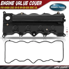 Engine Valve Cover w/ Gasket for Honda Civic 2006-2015 HR-V 2016-2019 SOHC 1.8L