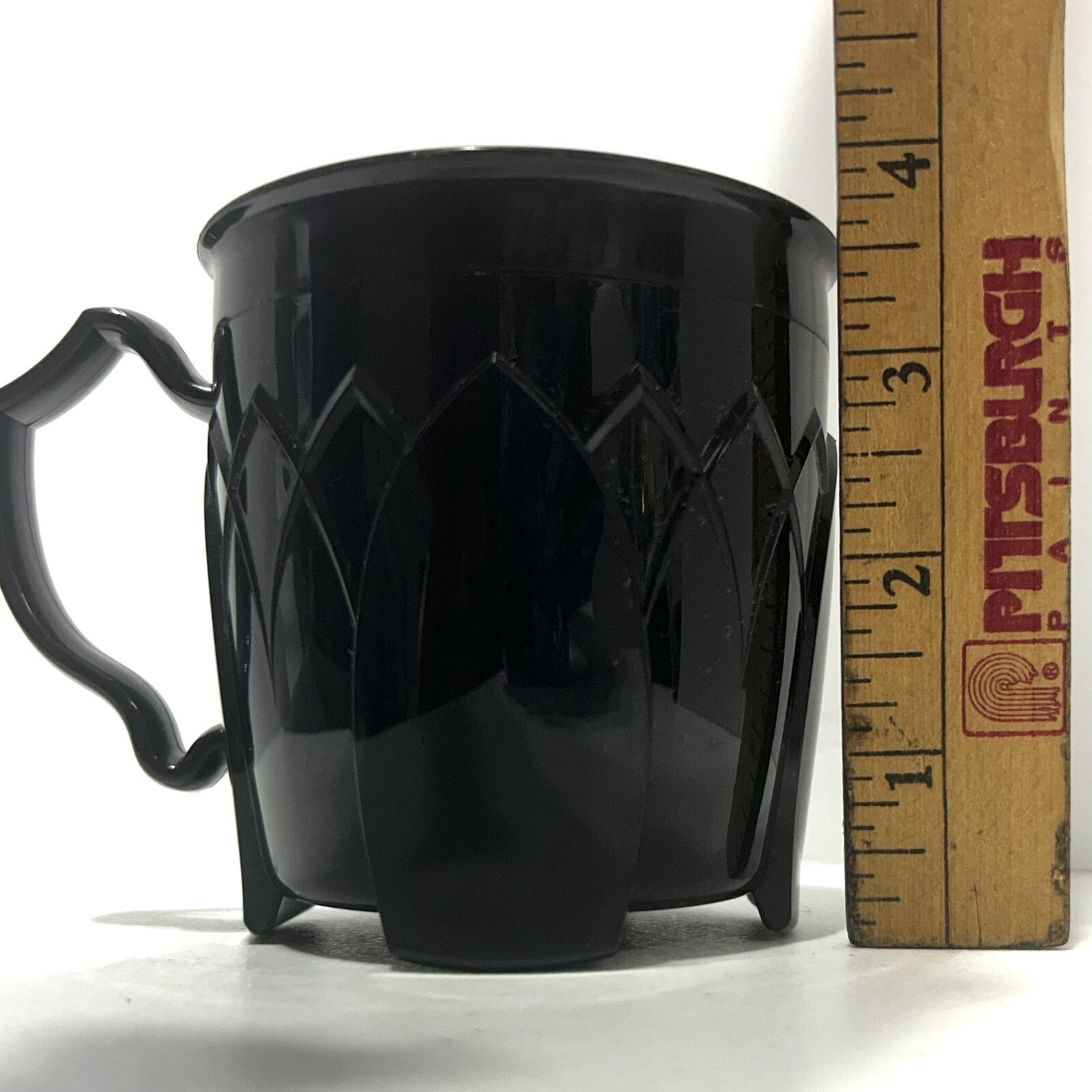VINTAGE Fenwick By DINEX Carlisle Black Insulated Coffee Cup MUGS USA