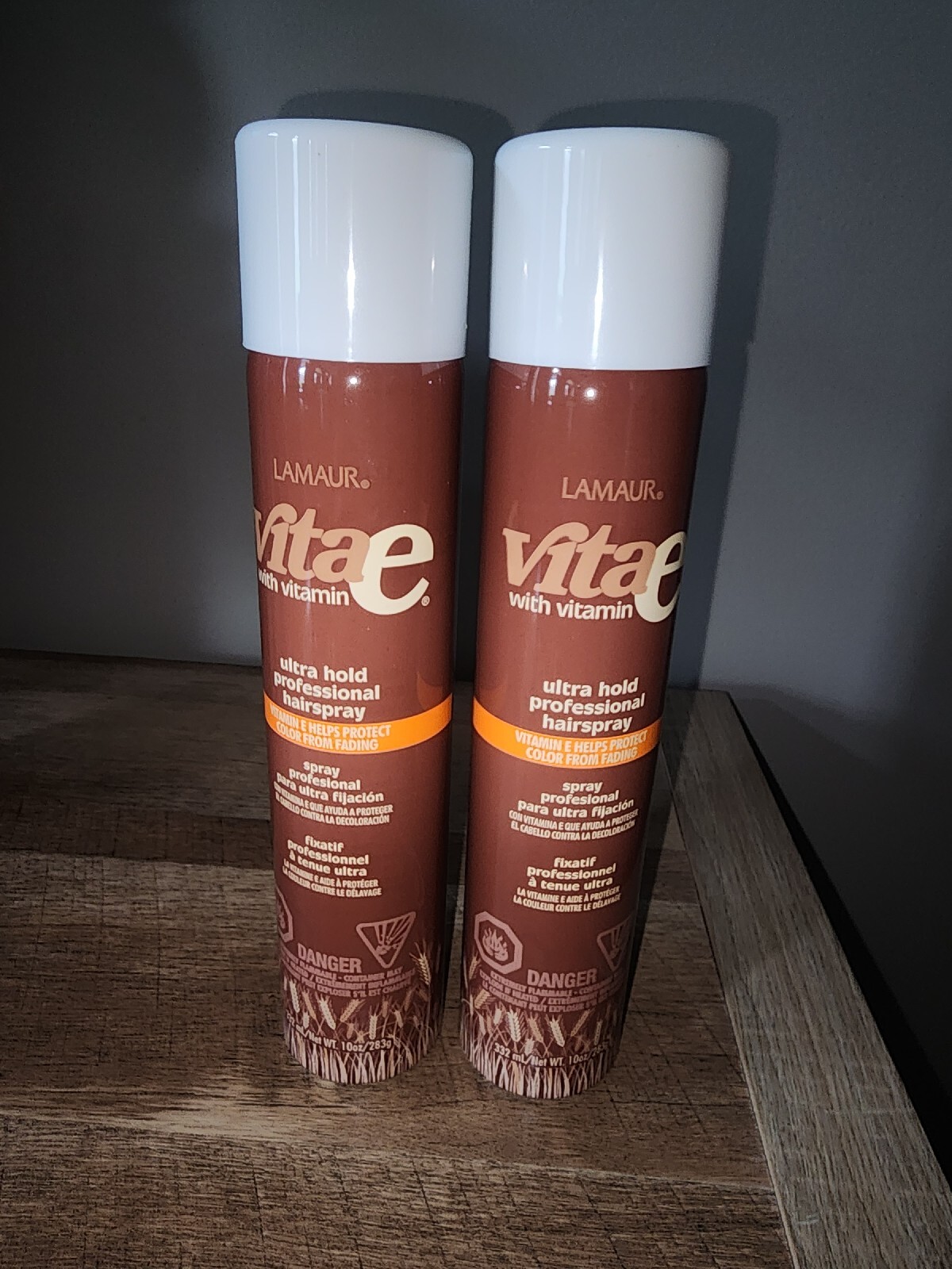 Zotos Lamaur VitaE Ultra Hold Professional Hairspray X 2 eBay