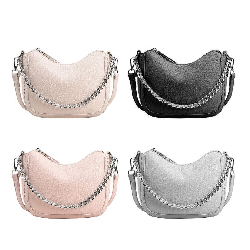 Shoulder Bags for Women Crossbody Bag PU rmpit Bag Simple Crossbody Bag-image