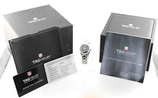 TAG HEUER LADIES CARRERA WV2412.BA0793 AUTOMATIC DIAMOND BLACK SWISS STEEL WATCH 10