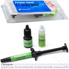 Prime Dent VLC Orthodontic Adhesive Set 1 x 5 gm Syringes 012-021