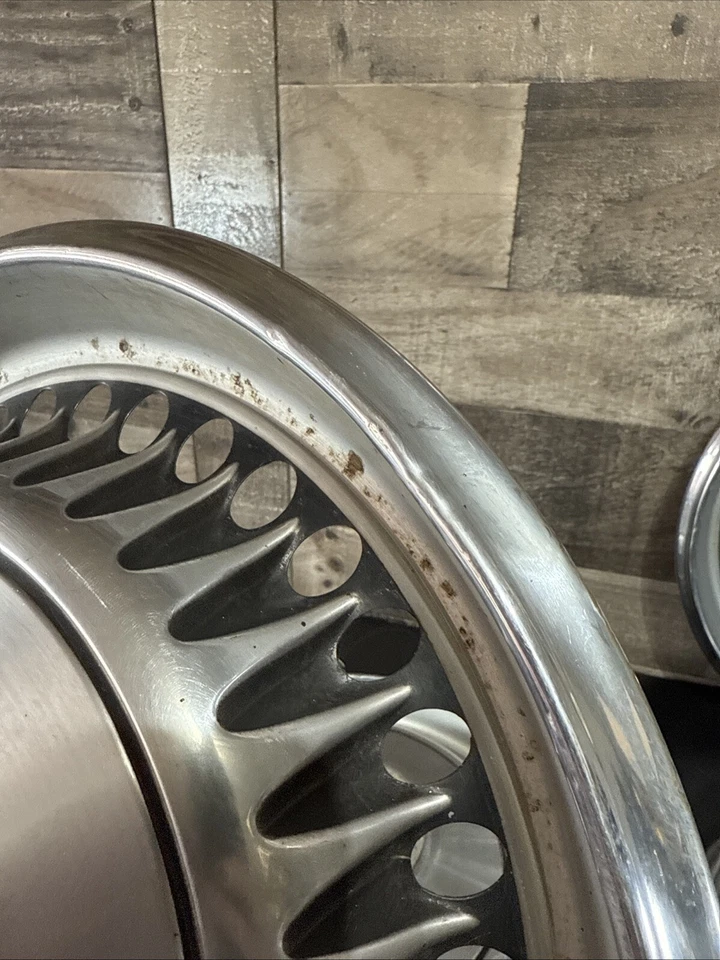 Conjunto (4) 1968 - 1971 Chevrolet Impala Van Nova calota aro tampa de roda calotas 14" - Imagem 4 de 4