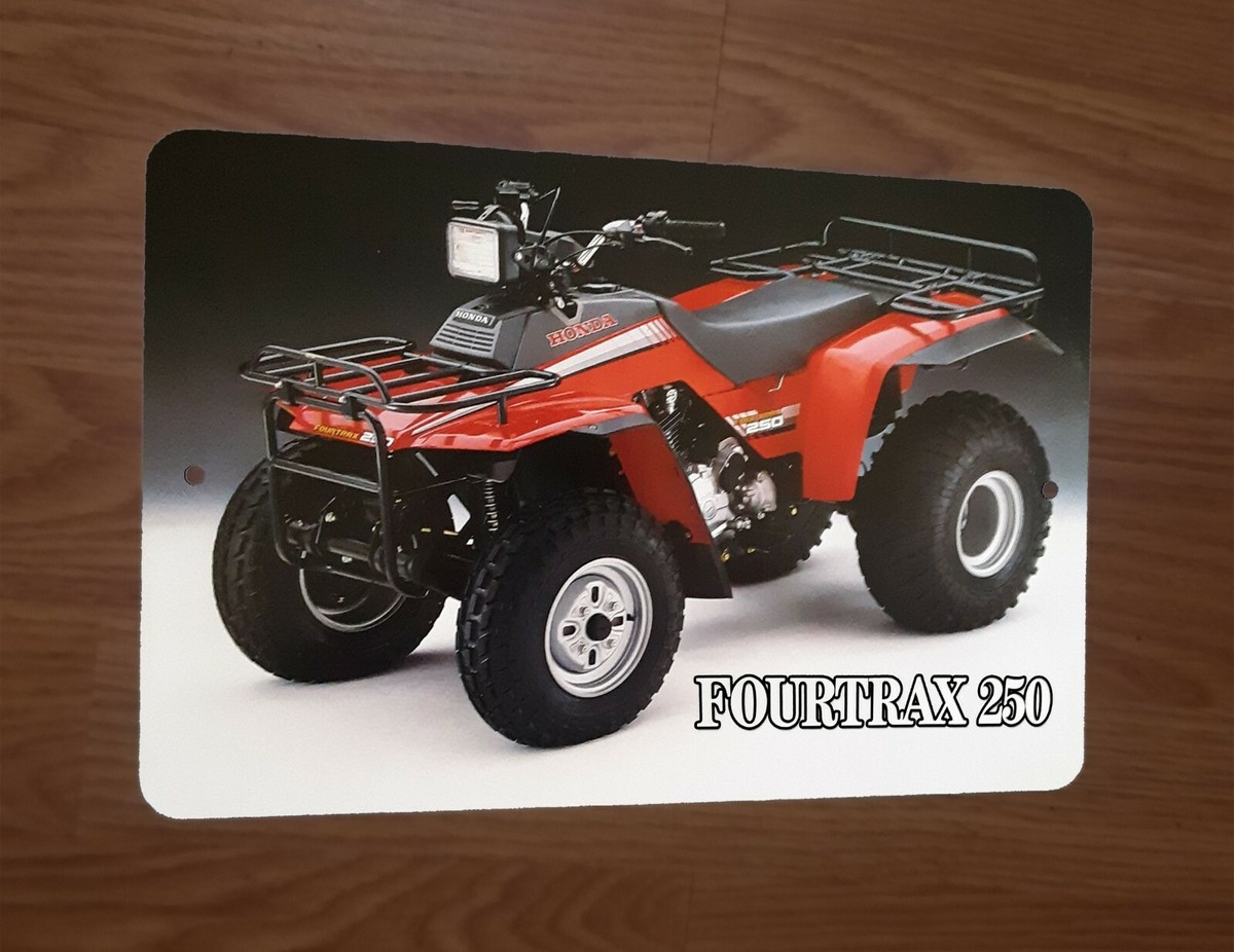 1985 Honda FourTrax 250 Quad Photo Motorcycle ATV 4 Wheeler 8x12