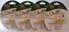 (4) Oleavicin Lip Gel + Rapid Relief 6mL Tube Cold Sores Fever Blister Treatment