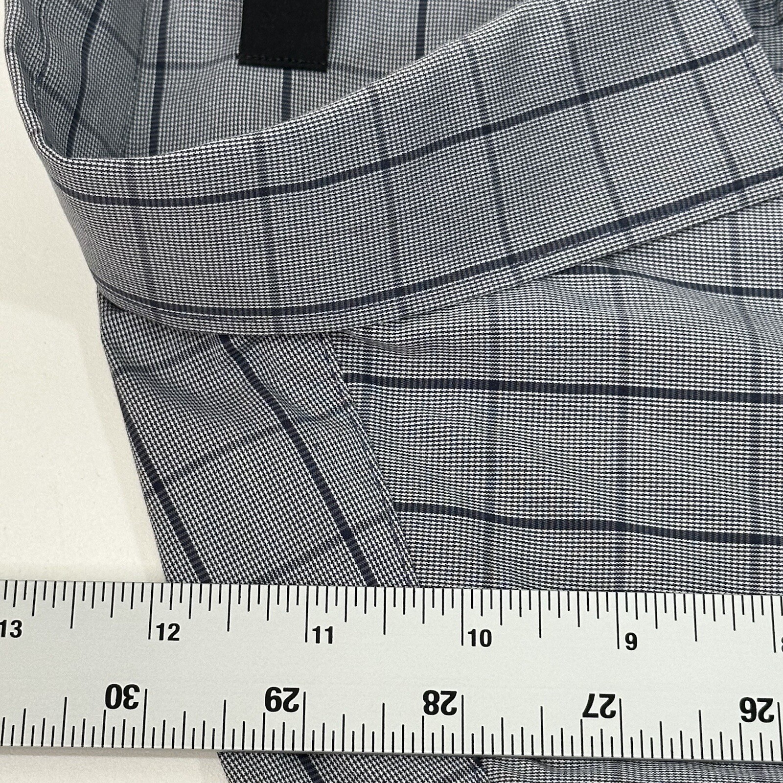 Theory Button Down Shirt Murrary Houndstooth Grid… - image 12