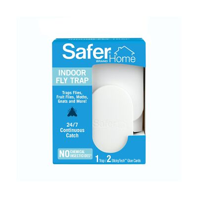 Safer Home SH502 Indoor Plug-In Fly Trap for Flies, Fruit Flies, Moths, Gnats...
