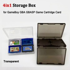 4in1 Storage Box Case Protective Case for GameBoy GBA GBASP Game Cartridge Card