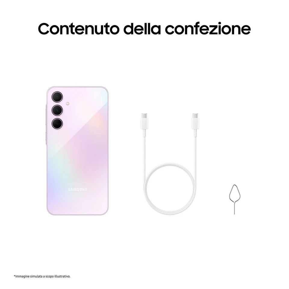 Samsung GALAXY A35 5G DISPLAY FHD+ SUPER AMOLED 6.6” AWESOME LILAC - Immagine 3 di 4