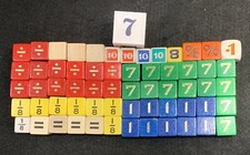 Lot Of 91 Math Dice - Great For School