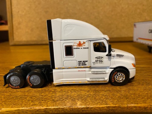 CUSTOMIZED DCP 1/64 FREIGHTLINER CASCADIA & 53 FT. THERMO KING REEFER TRAILER - Picture 6 of 12