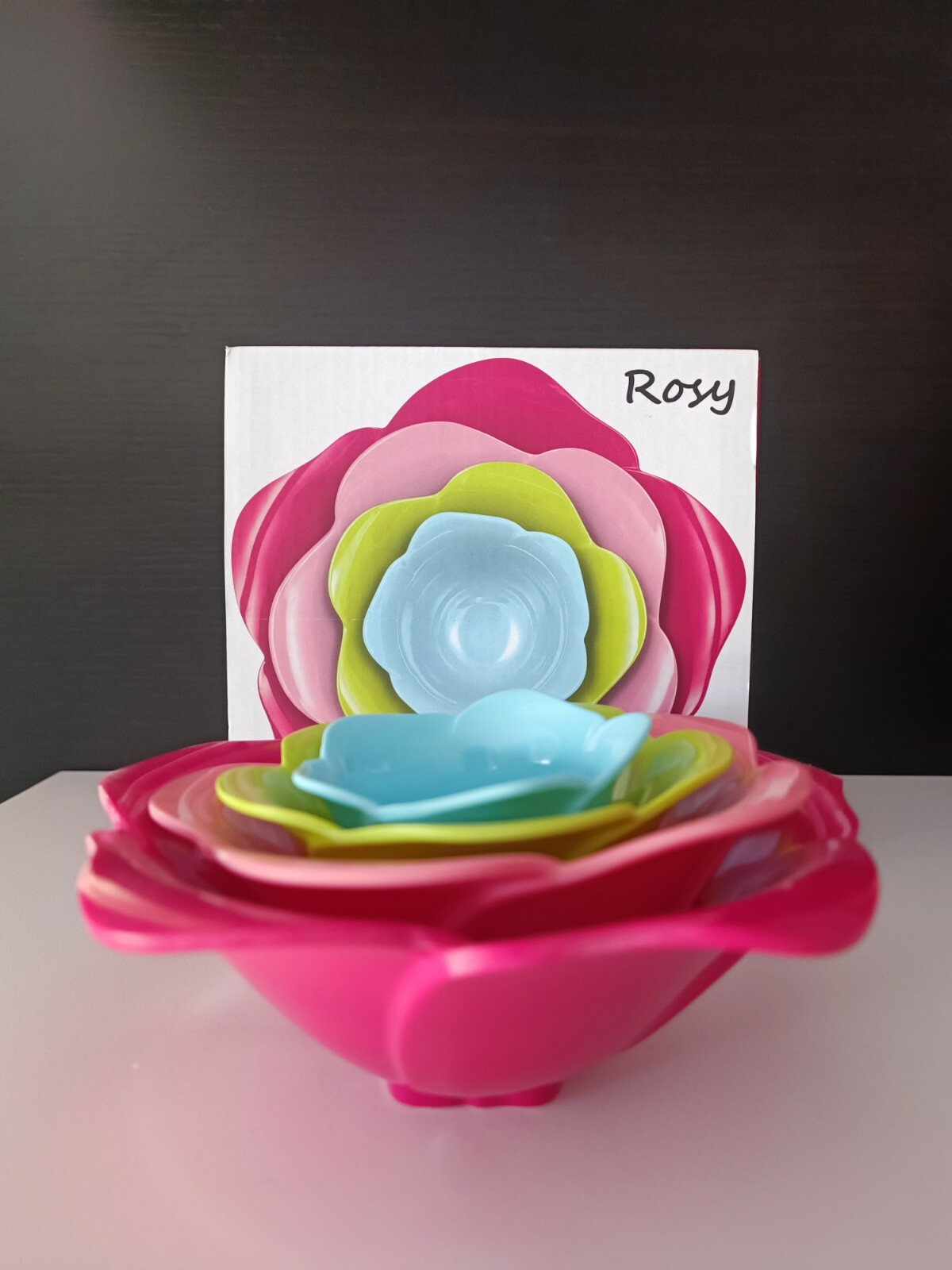 Set Coppette Aperitivo Zak Design Melamina Rosy