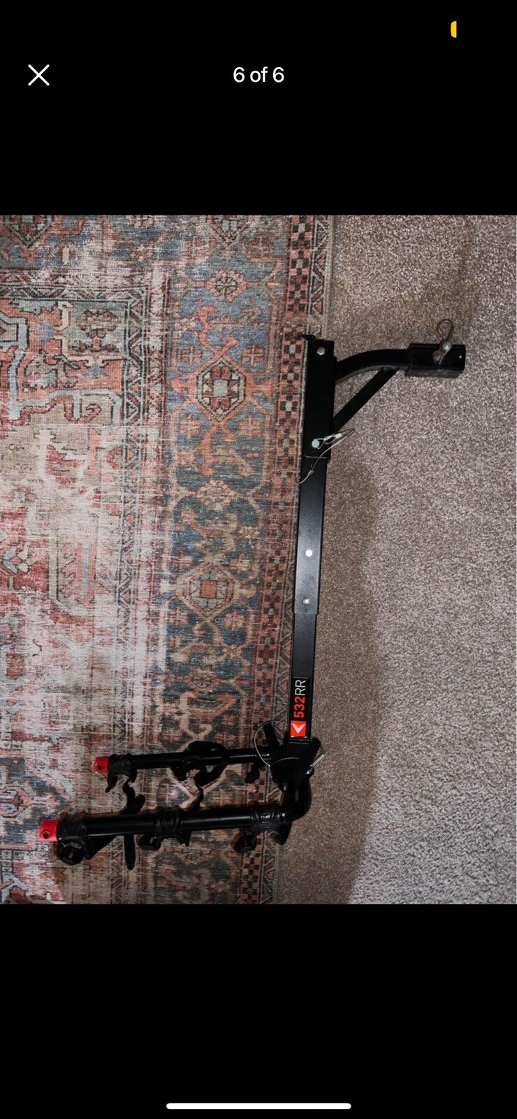 Allen Sports Deluxe Hitch Mount 3 Bike Rack - 532RR