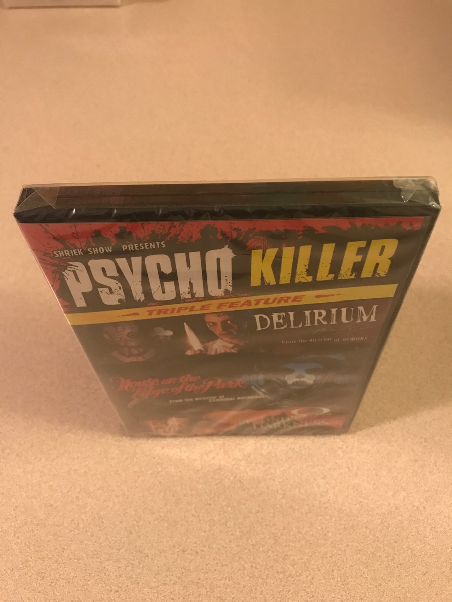 【廃盤希少】シリアルキラー・ファイル DVD-BOX サイコスリラー映画 3枚組 Shriek Show Presents 'Psycho Killer Triple Feature' 3 DVD