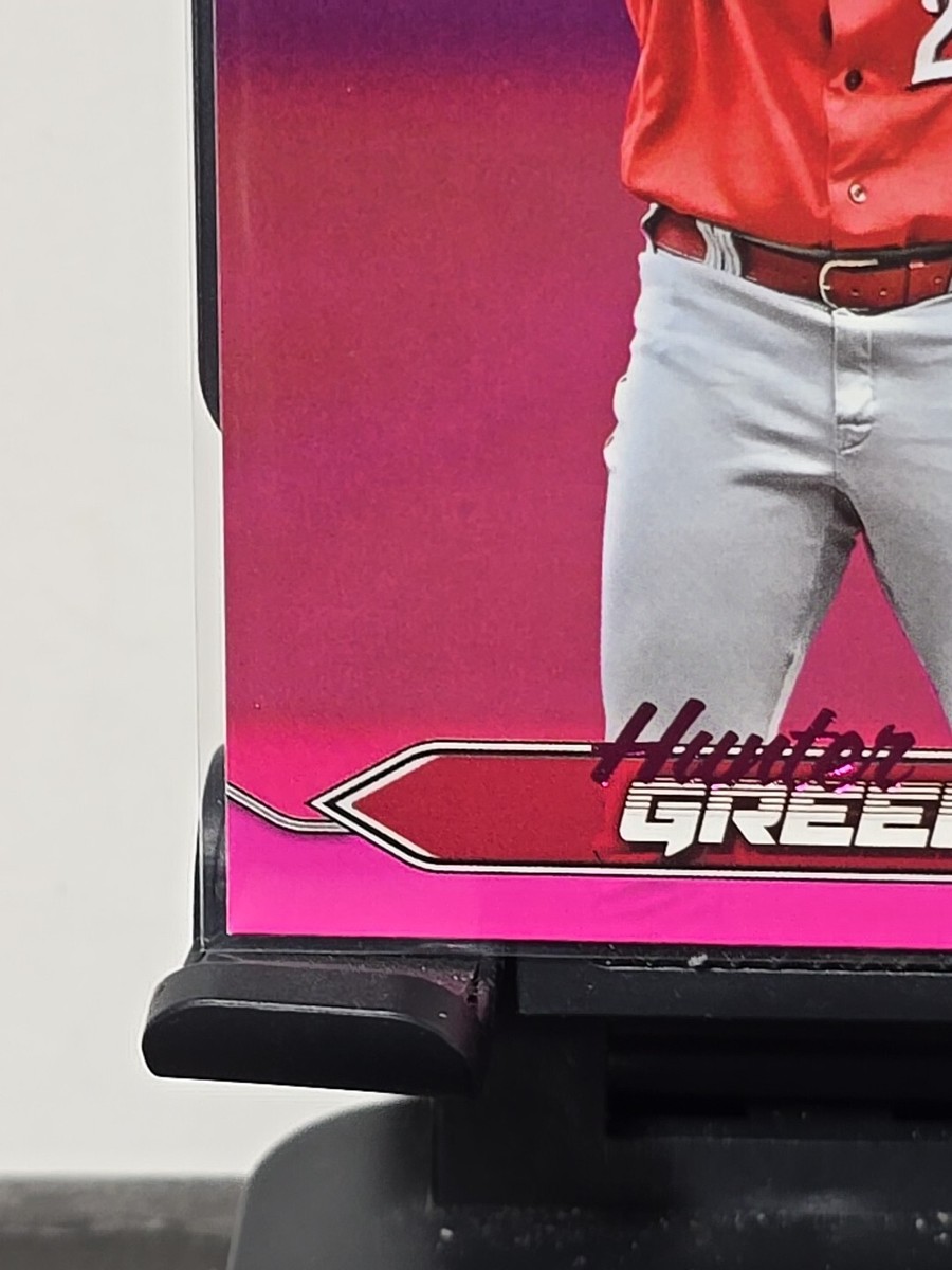 Hunter Greene 2024 Topps Stadium Club Pink Foil Parallel