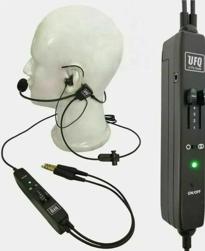 UFQ ANR L2 Hi-Lite in Ear Aviation Headset Clear Communication FAST USA SHIPPING