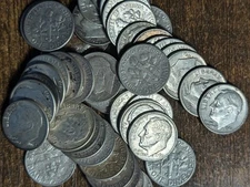 Lot of 4 90% Silver Roosevelt Dimes Various Years, Ships Free Choose How Many!